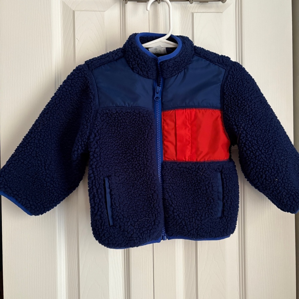 NWOT Hanna Andersson Fleece Zip-Up